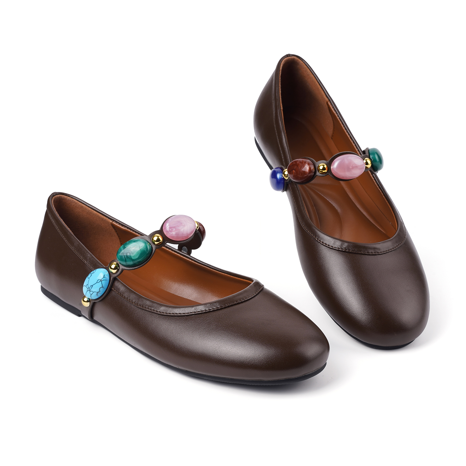 Gemstones Ballet Flats 