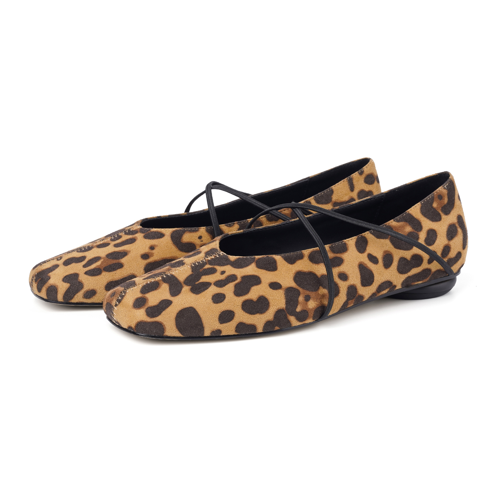 Criss-Cross Straps Ballet Flats