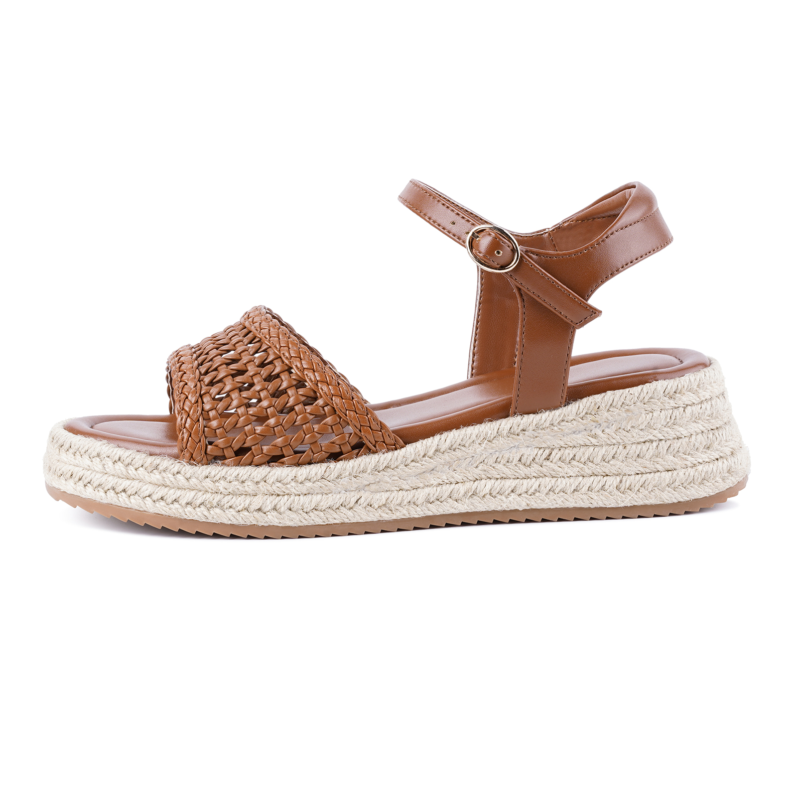 Women's Boho Espadrille Raffia Wedge Platform Sandals Woven Sandals