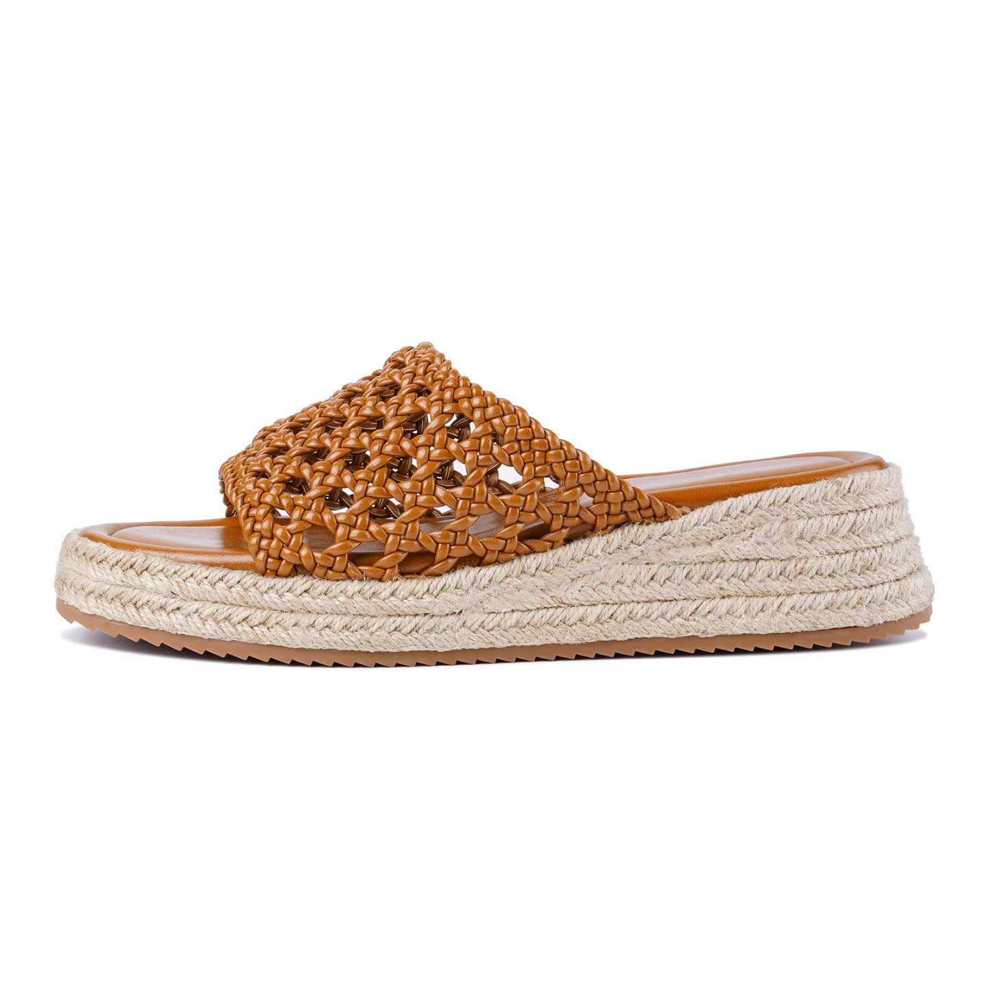 Platform Slip on Espadrille Sandals for Women Slides
