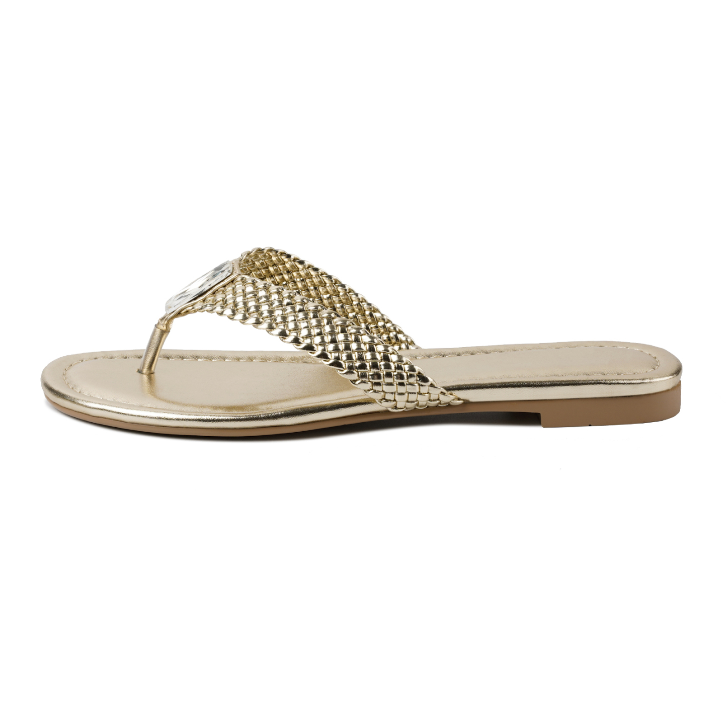 Woven Thong Sandals