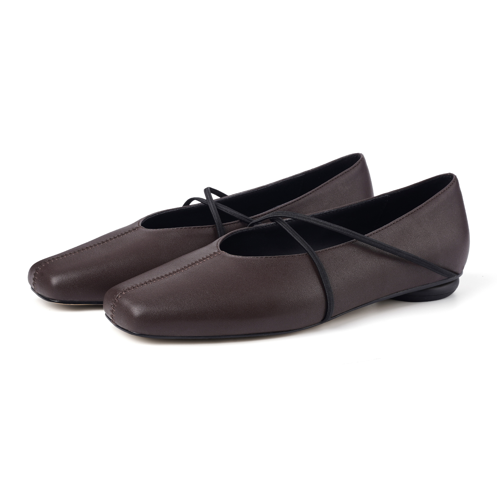 Criss-Cross Straps Ballet Flats