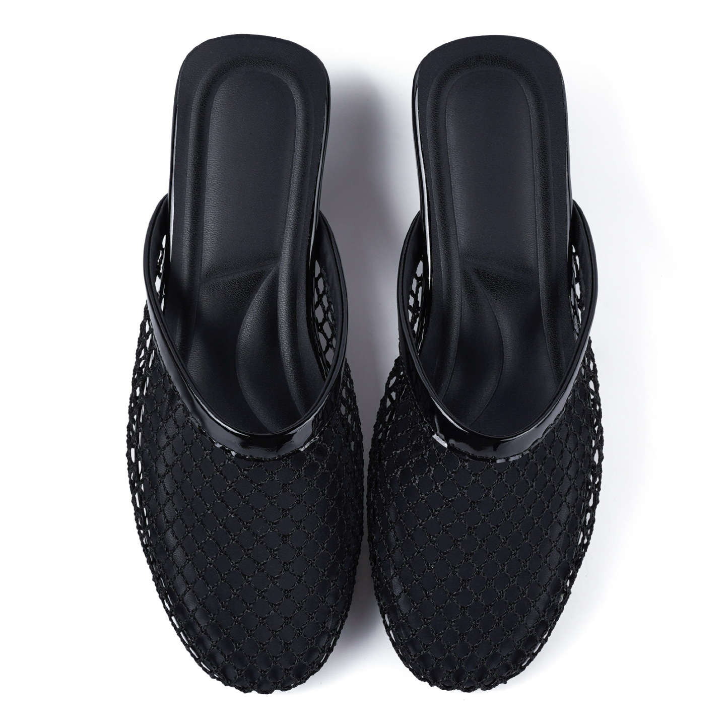 Mesh Mules for Women Slip on Flats