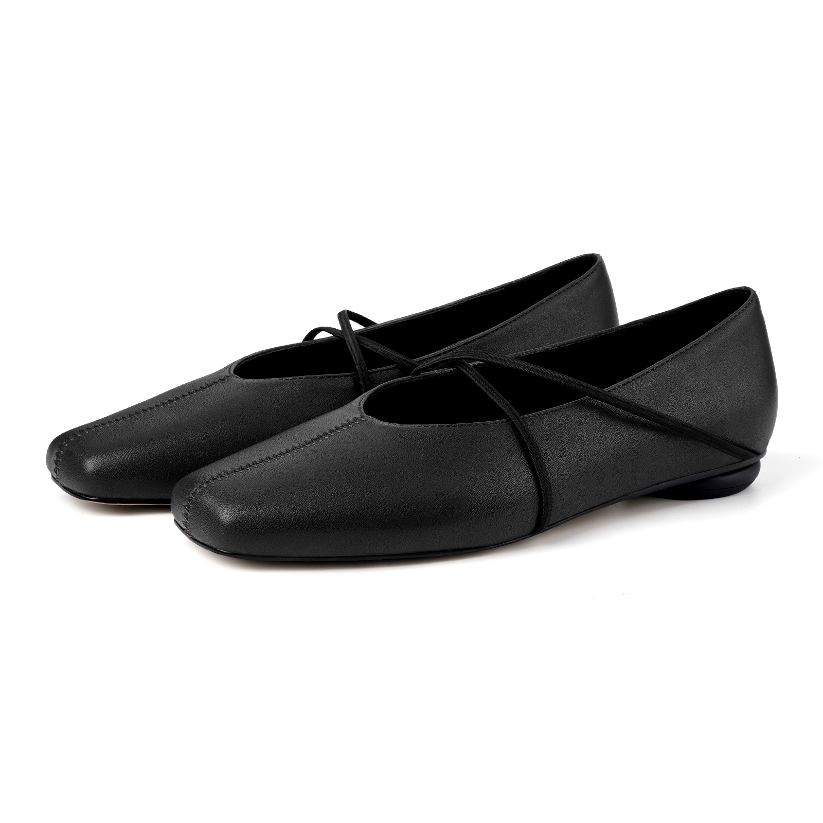 Criss-Cross Straps Ballet Flats