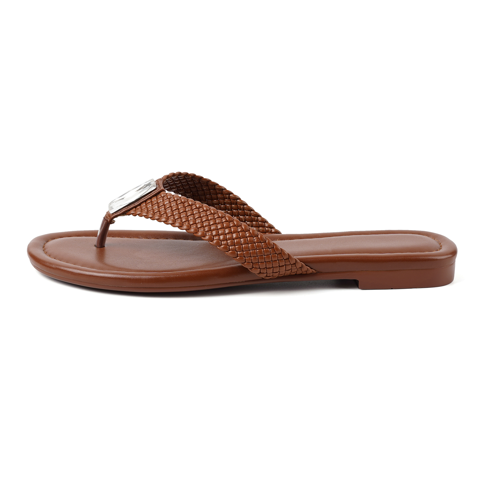 Woven Thong Sandals