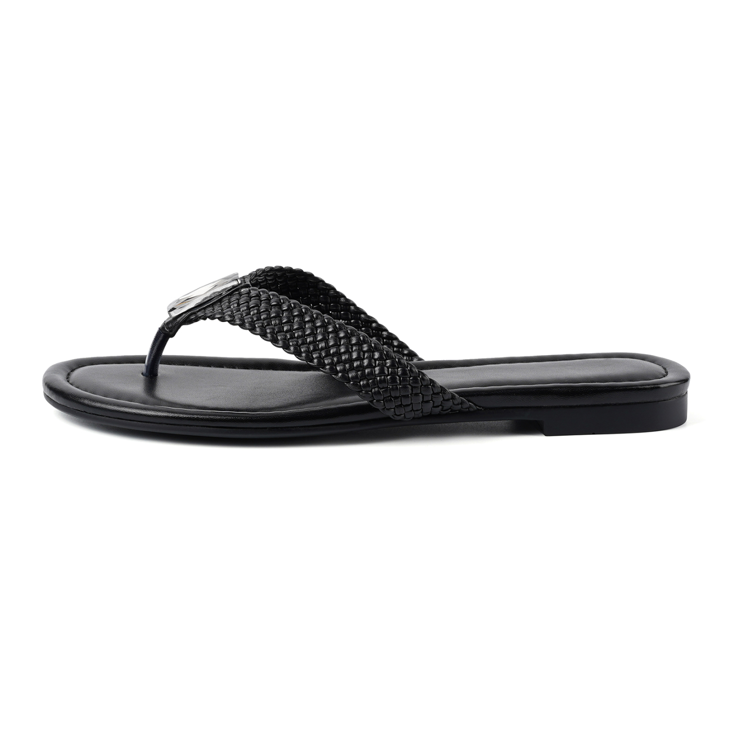 Woven Thong Sandals