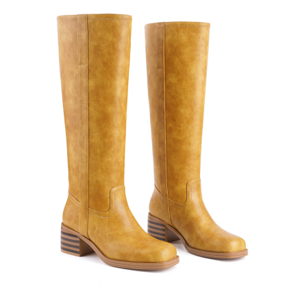 Banana Knee High Boots 