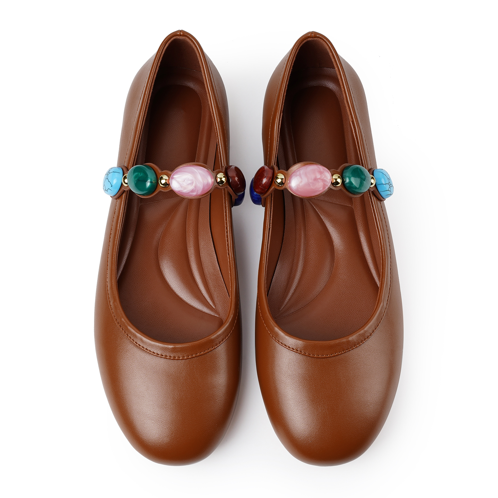 Gemstones Ballet Flats 