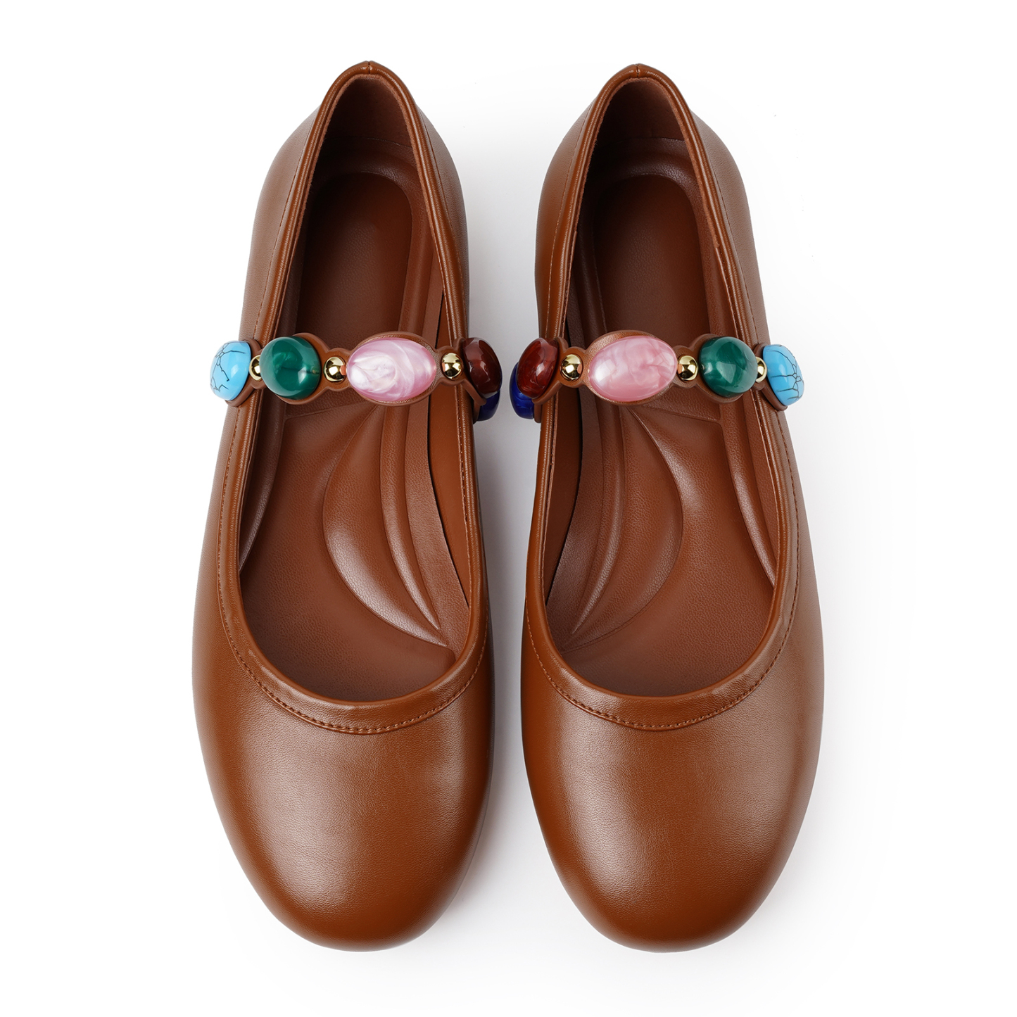Gemstones Ballet Flats 