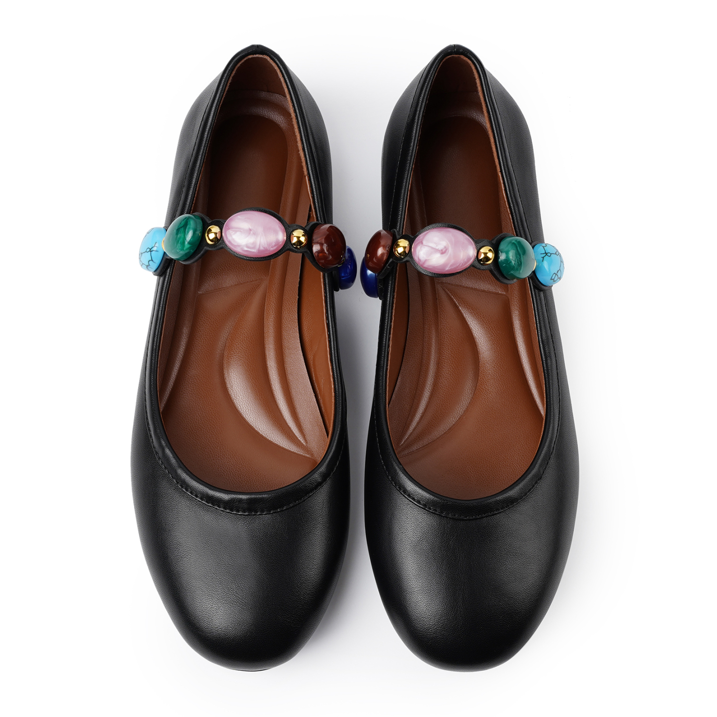 Gemstones Ballet Flats 