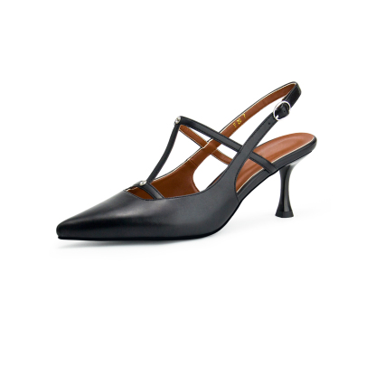 Kitten Heels Slingback 