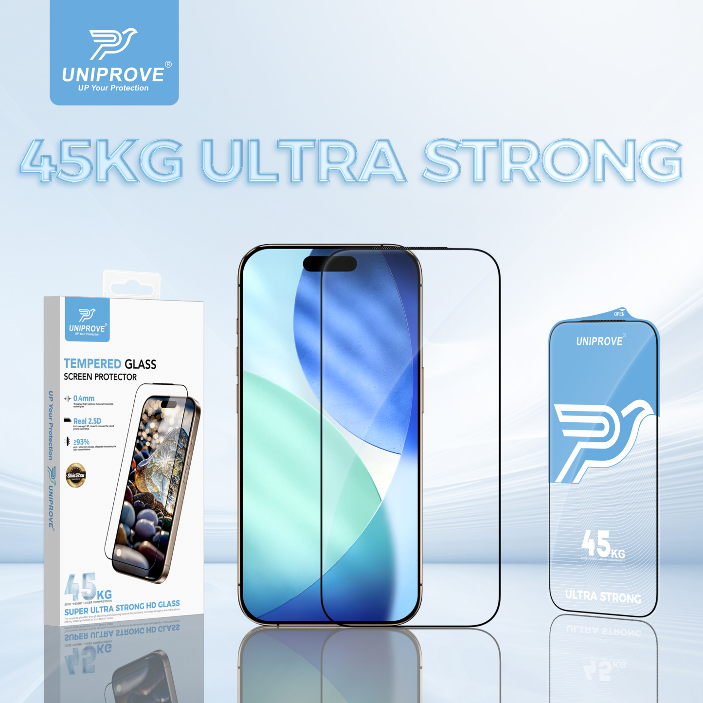 45KG Ultra Strong HD Glass