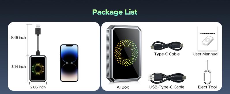 【NewYear2026】LAMTTO Wired&nbsp;to&nbsp;Wireless&nbsp;Carplay&nbsp;Adapter【Not support for Tesla & BMW】Supports Netflix/Youtube/TikTok APP to Play Vedio on a Car Screen (Do Not Support Vehicles with Built-in Wireless CarPlay) ,Your Entertainment Co-pilot on the Road!