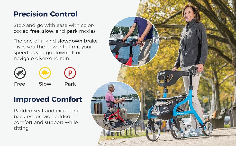 Precision control and improved comfort