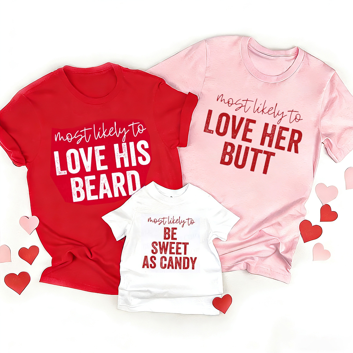 Personalized 40 Most Likely To Valentine's Day Family Shirt