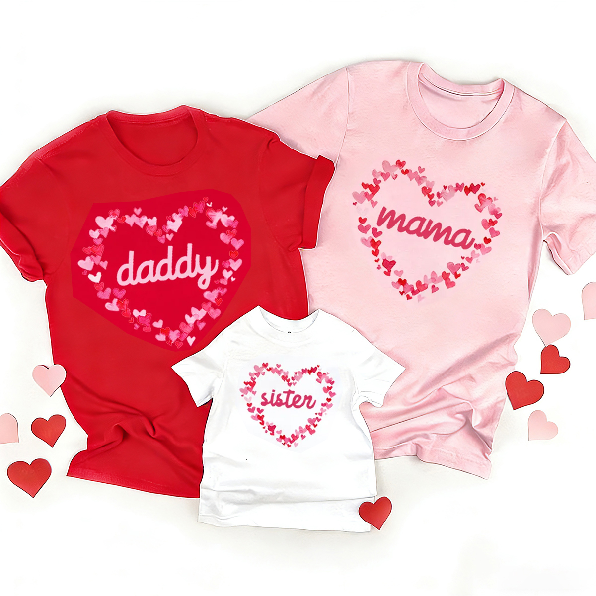 Personalized Love Connection Valentine's Day Family Shirt
