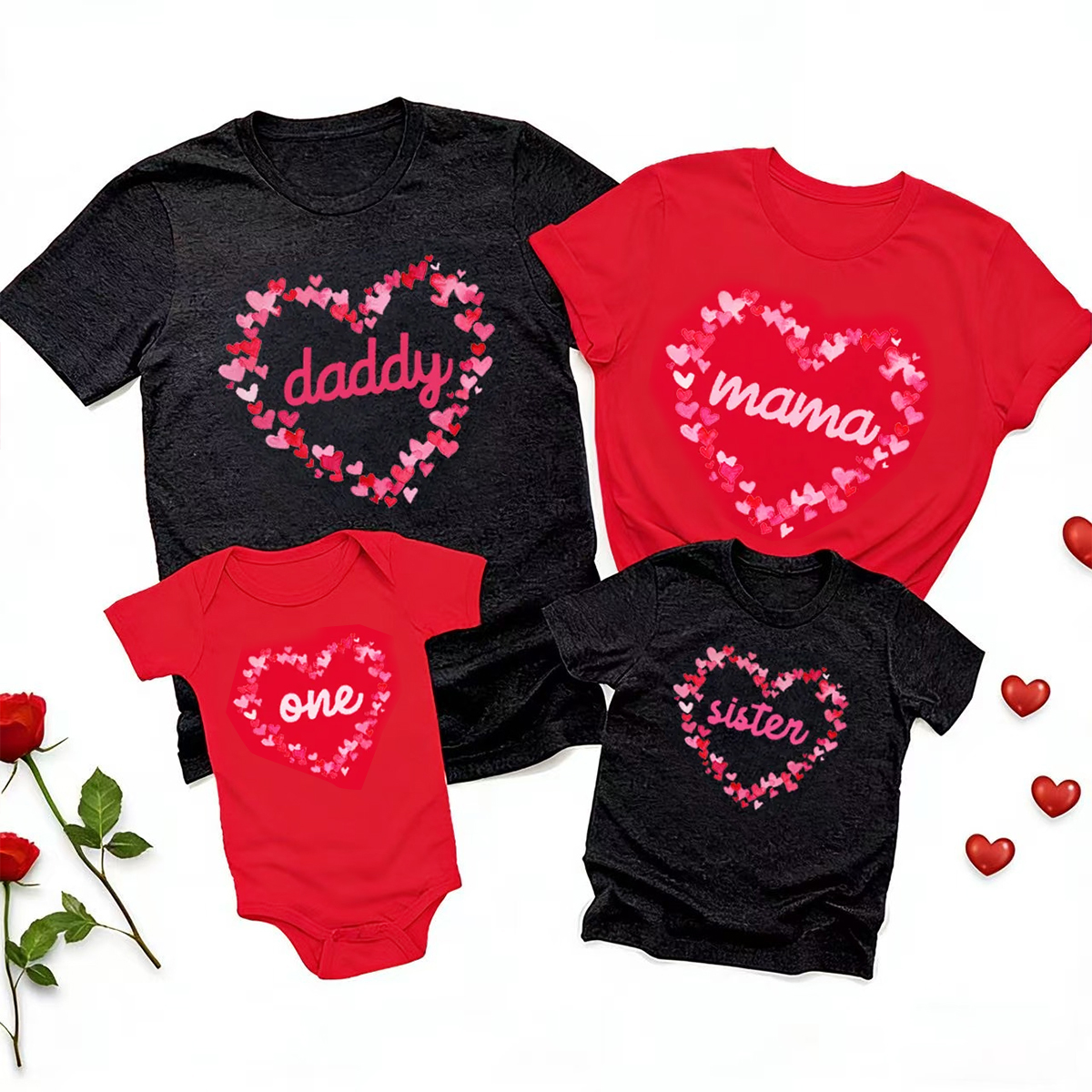 Personalized Love Connection Valentine's Day Family Shirt