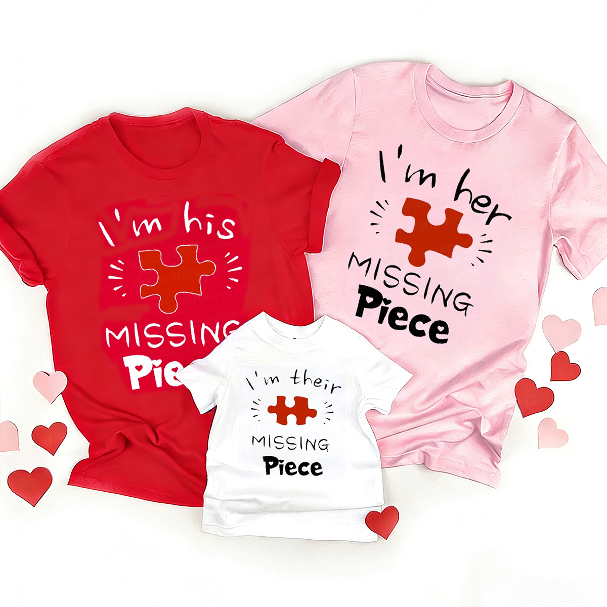 I'm Her And His Missing Valentines Day Shirts For Family