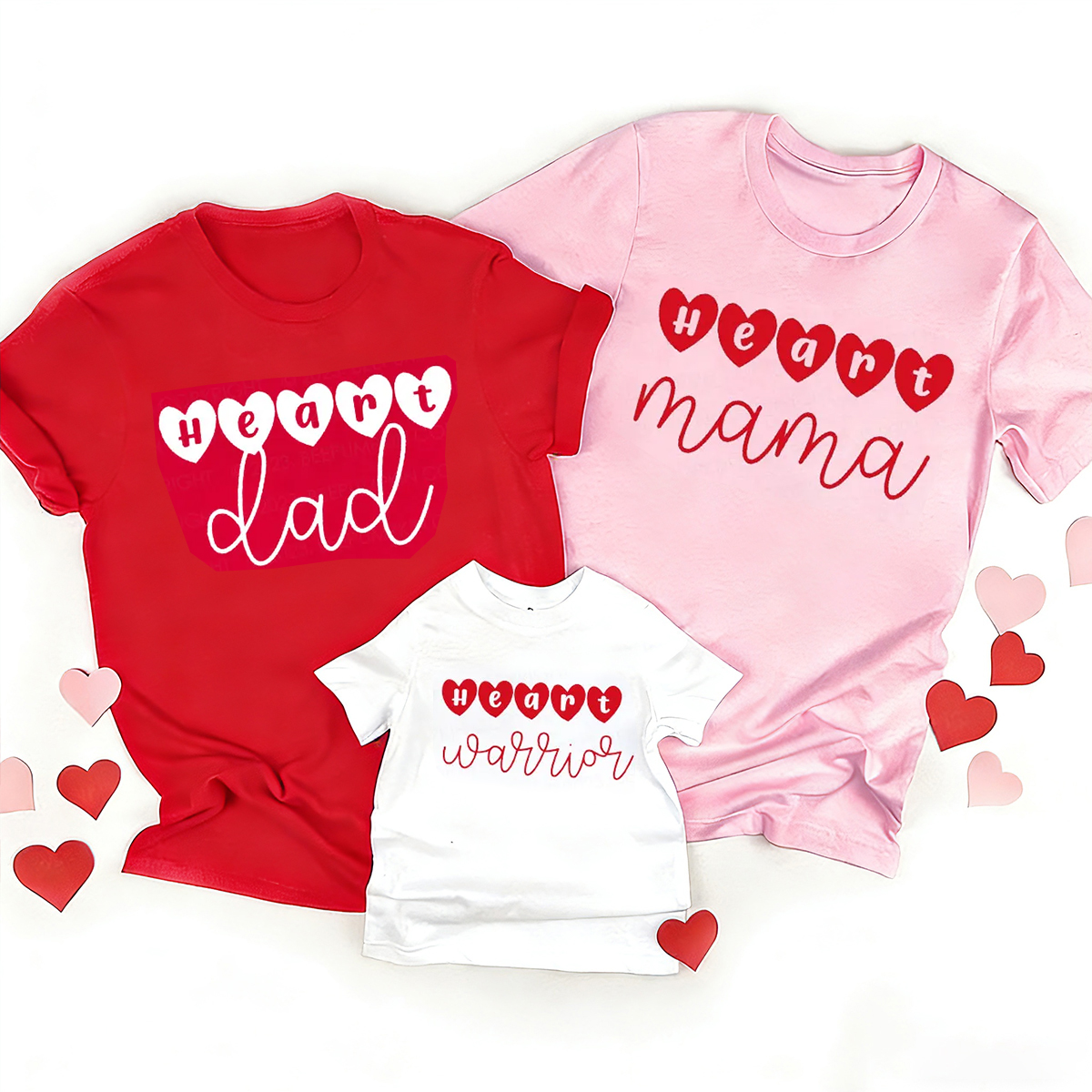 Heart Warrior Matching Valentine's Shirts