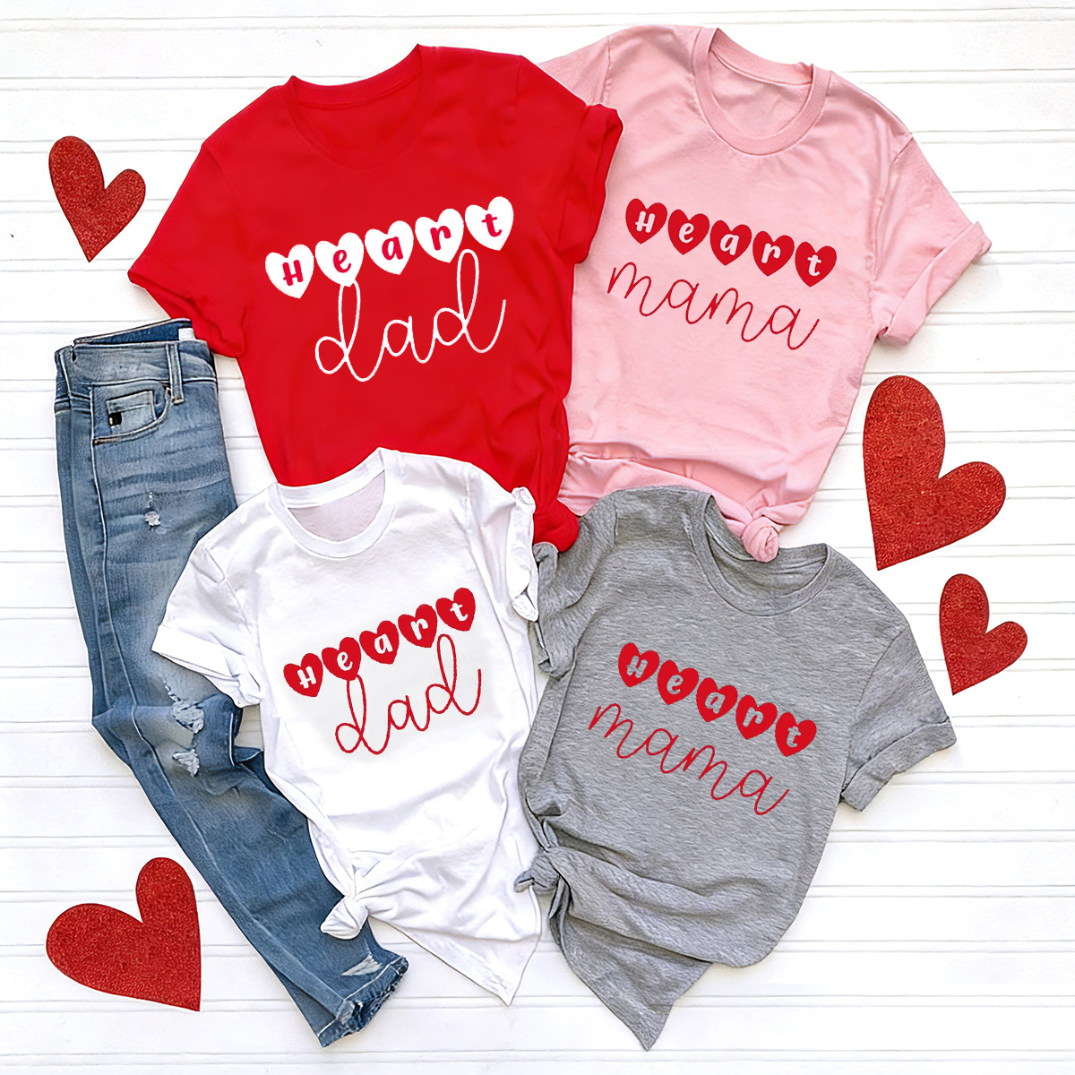 Heart Warrior Matching Valentine's Shirts