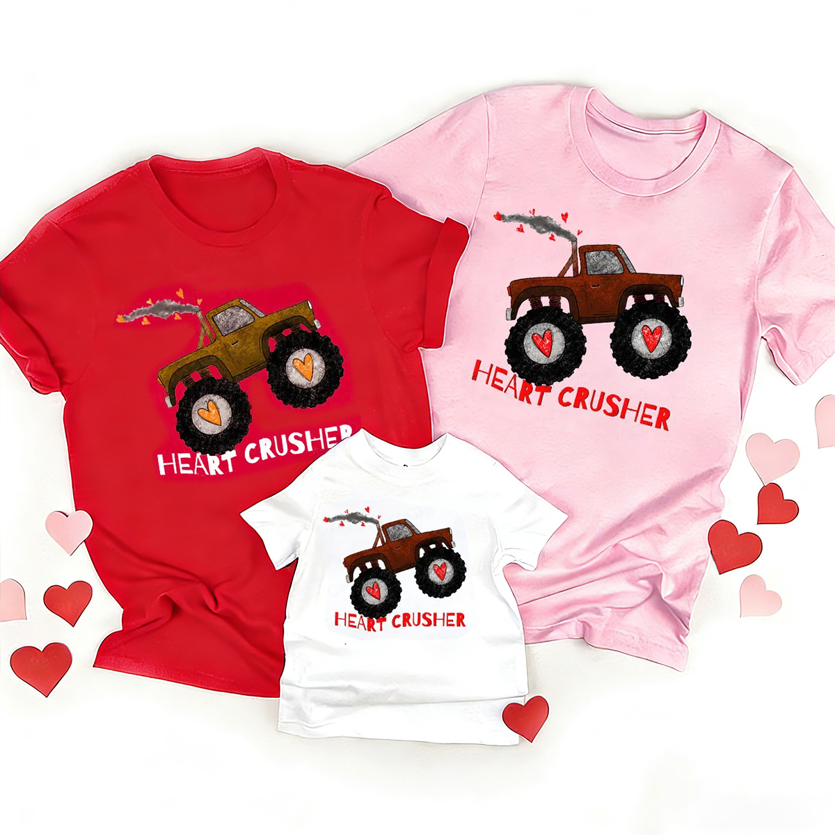 Heart Crusher Matching Valentine's Shirts