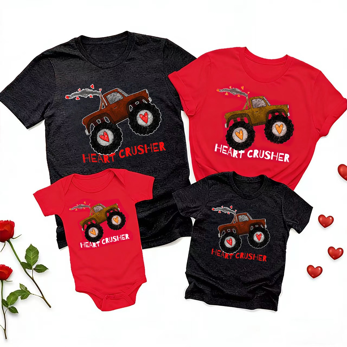 Heart Crusher Matching Valentine's Shirts
