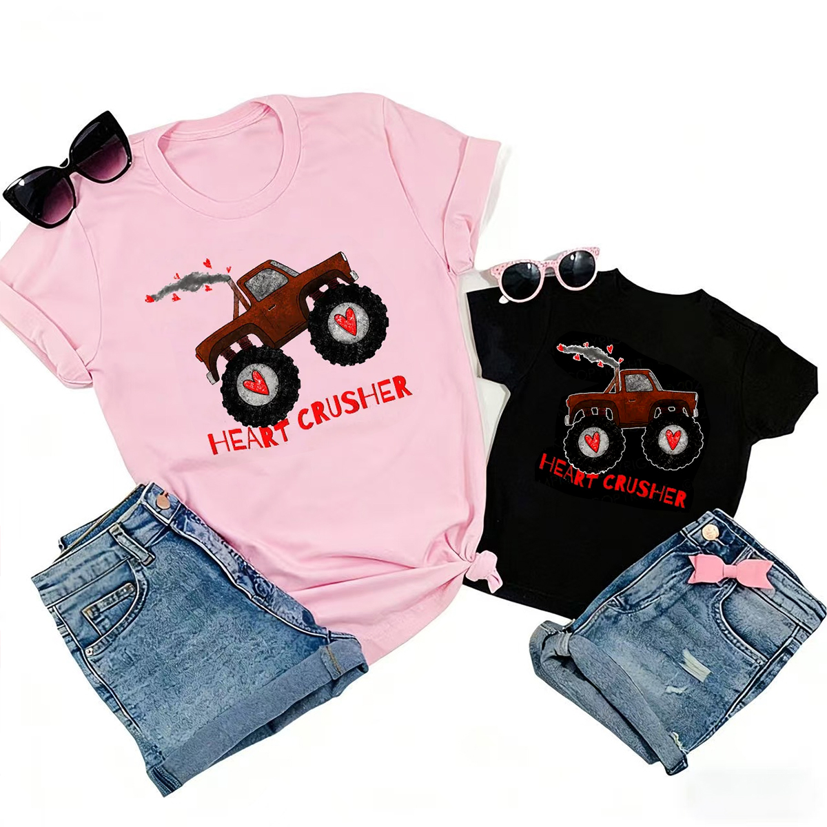 Heart Crusher Matching Valentine's Shirts