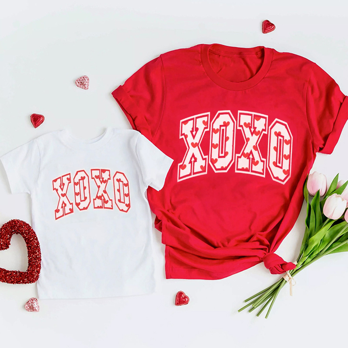 All You Need Is XOXO Valentine's Day Family Shirt