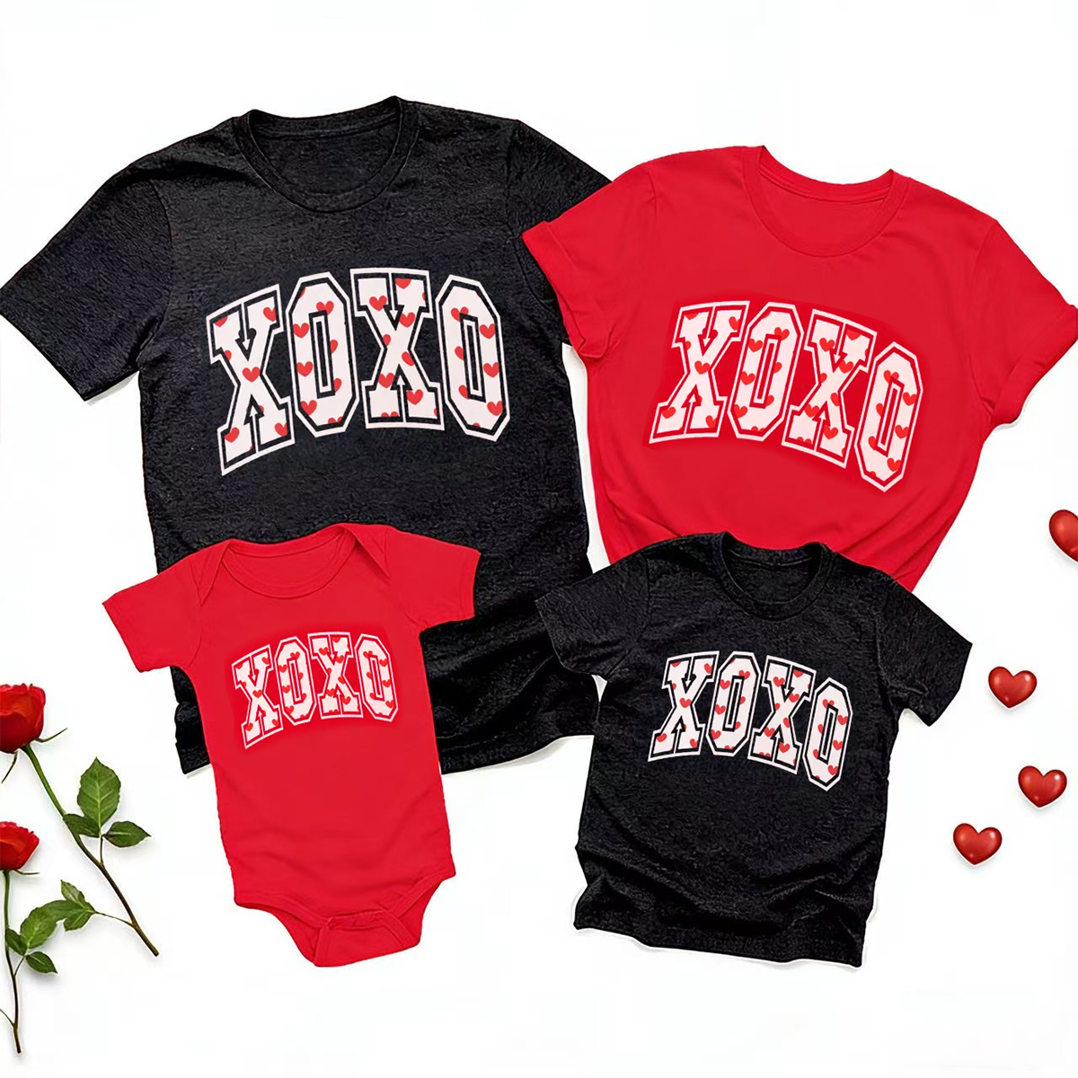 All You Need Is XOXO Valentine's Day Family Shirt
