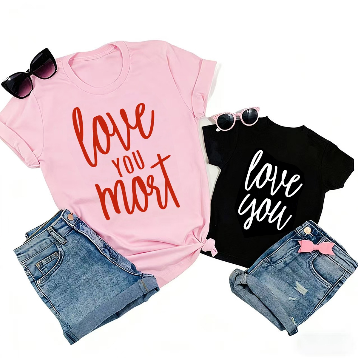 Personalized Love You More Valentine's Day Family Shirt