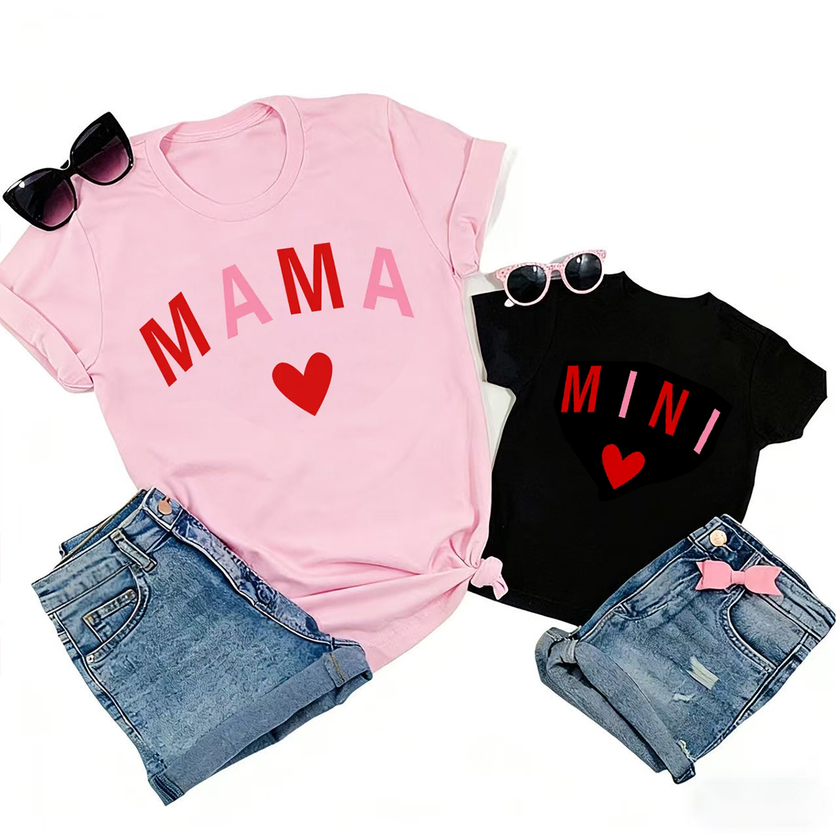 Mommy and Me Valentine's Day Family Shirt