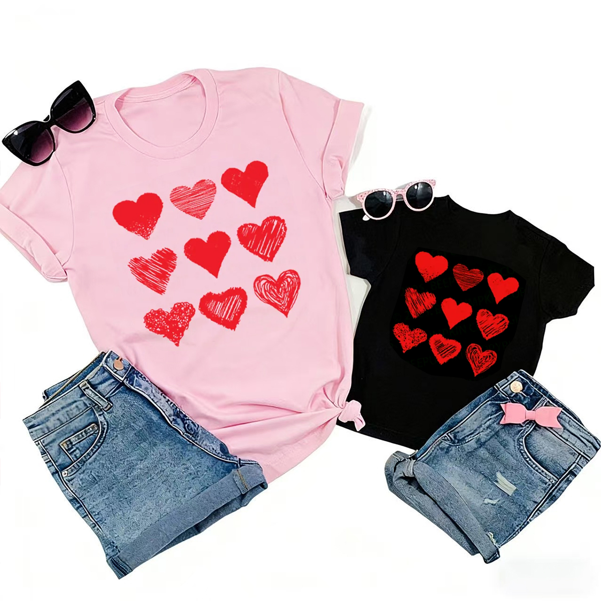 Various Kinds Of Love Valentine's Day Family Shirt
