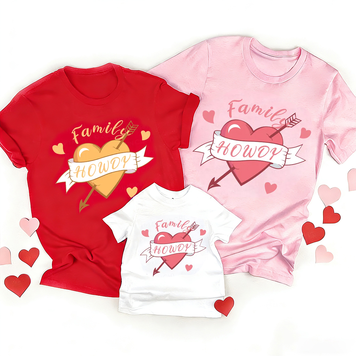 Howdy Sweet Candy Love Valentine Party Matching Shirts