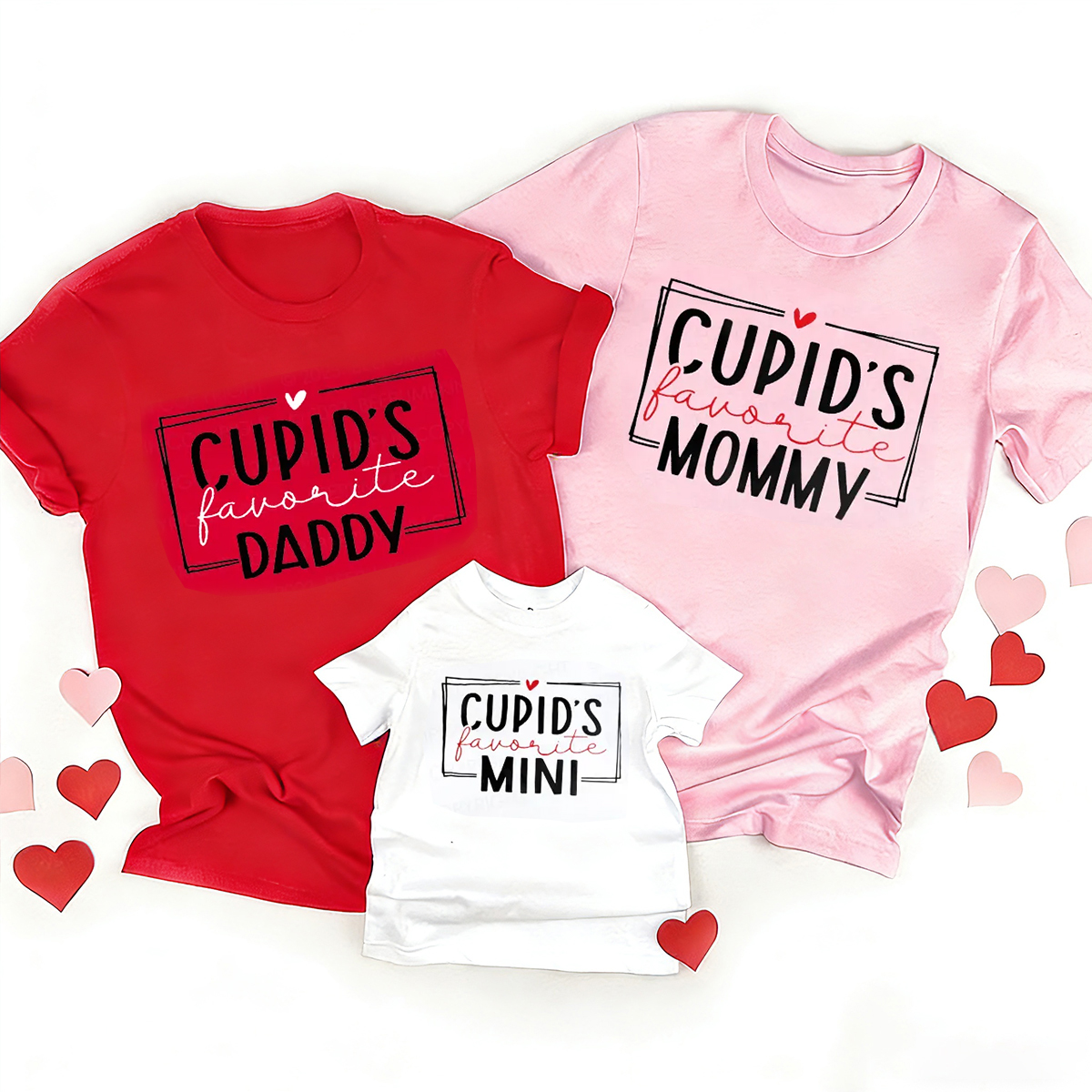 Cupid's Favorite Valentines Shirts For Family