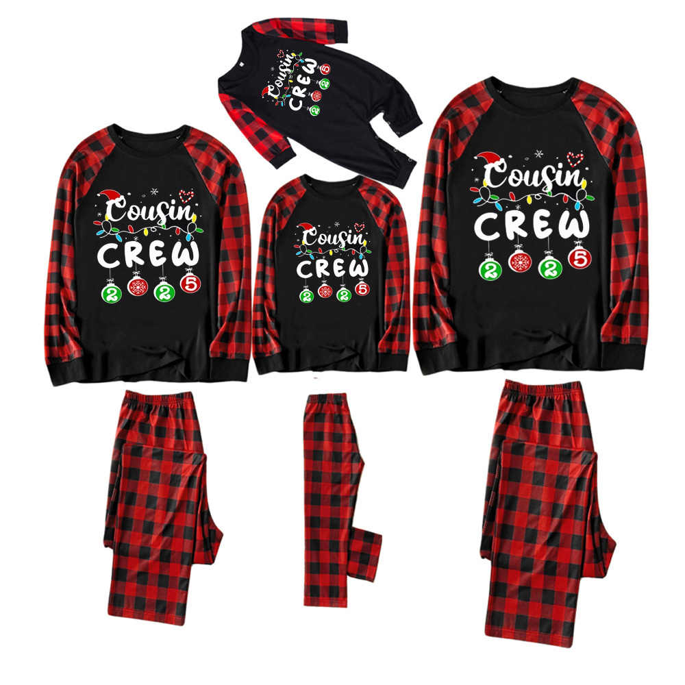 2025 Cousin Crew Lanterns Family Matching Pajamas