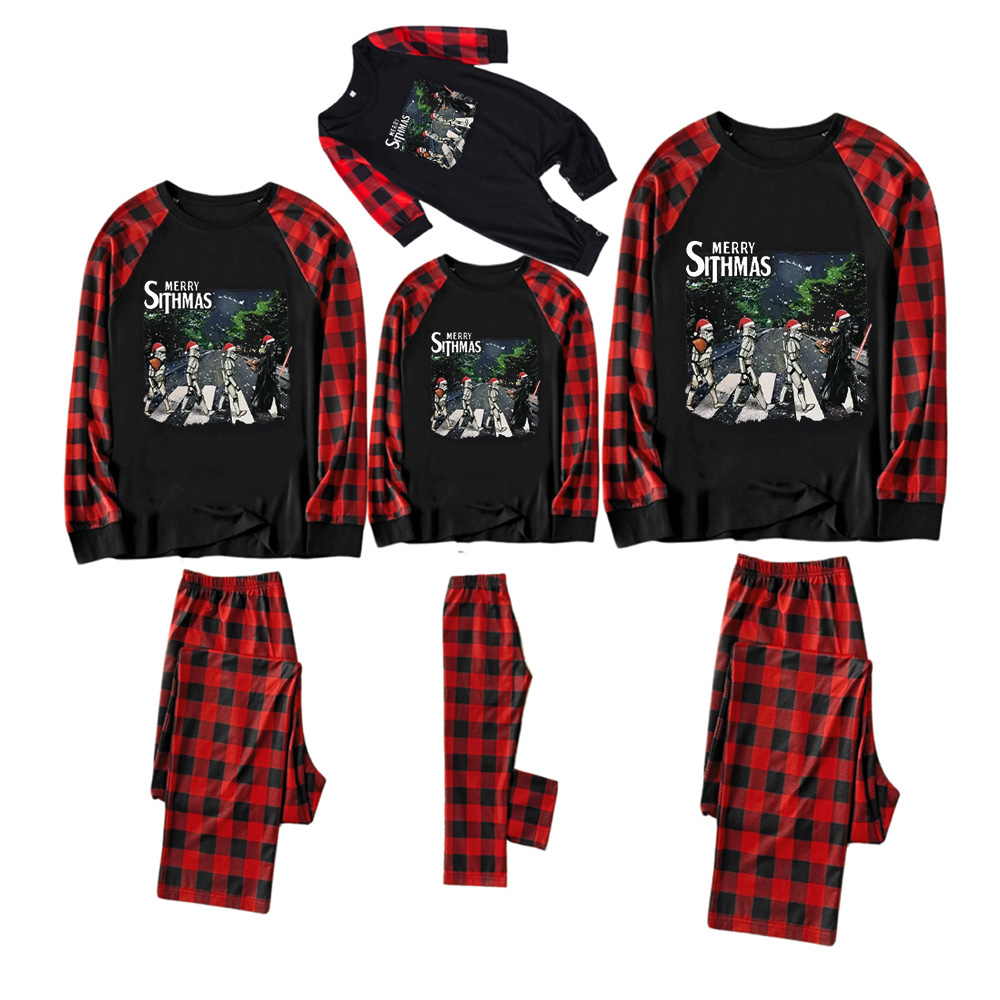Abbey Road Walking Christmas Family Matching Pajamas