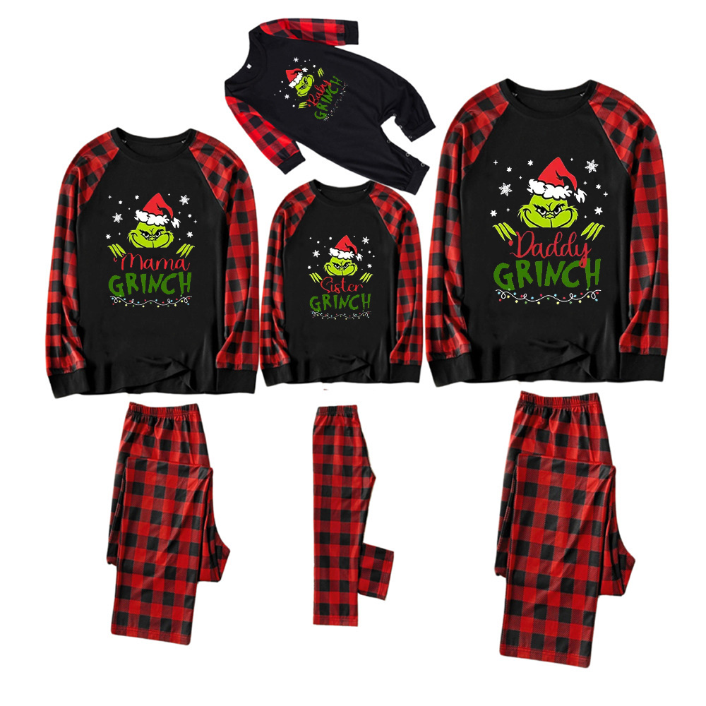 Personalized Holiday Mischief Crew Christmas Family Matching Pajamas