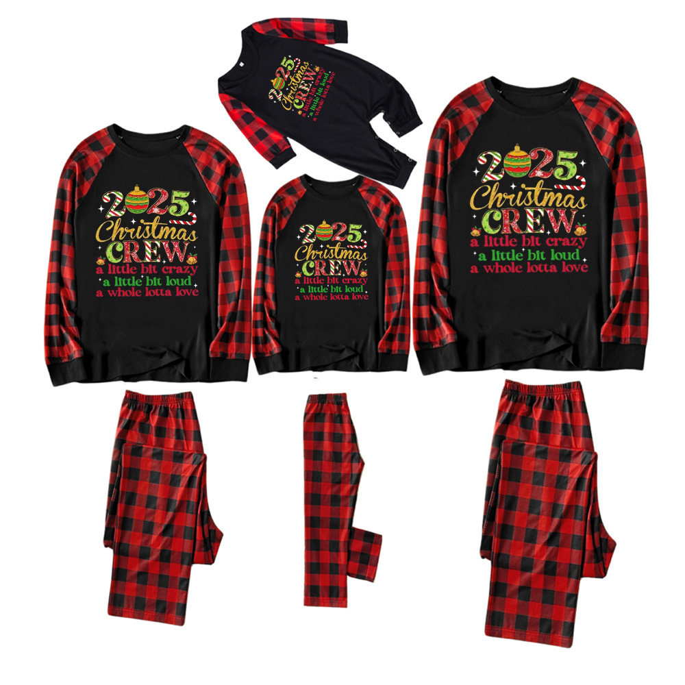Christmas Crew 2025 Family Matching Pajamas