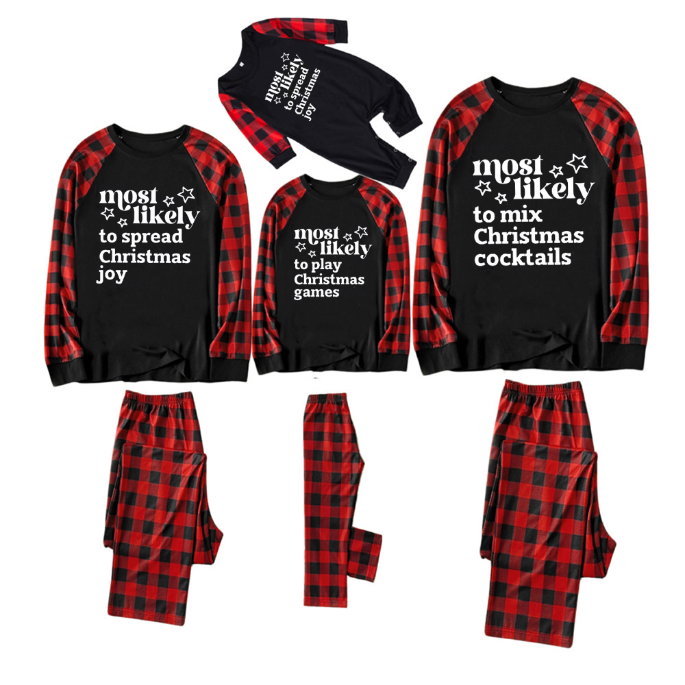Family Matching Christmas Pajamas - Most Likely To Pajamas