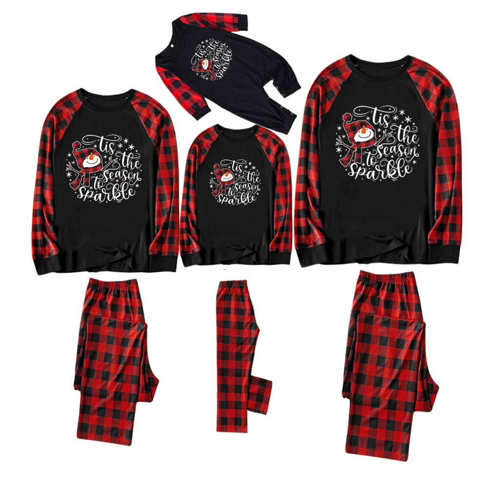 Tis The Season To Sparkle Christmas Family Pajamas
