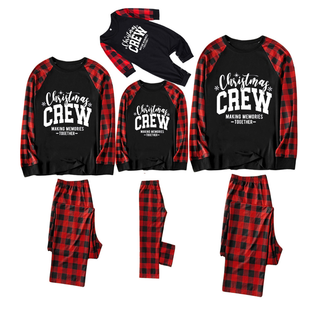 Christmas Crew Family Matching Pajamas
