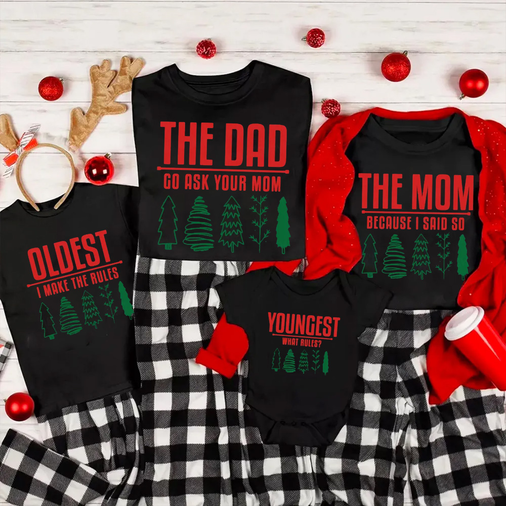 Personalized Funny Group Family Matching T-Shirts