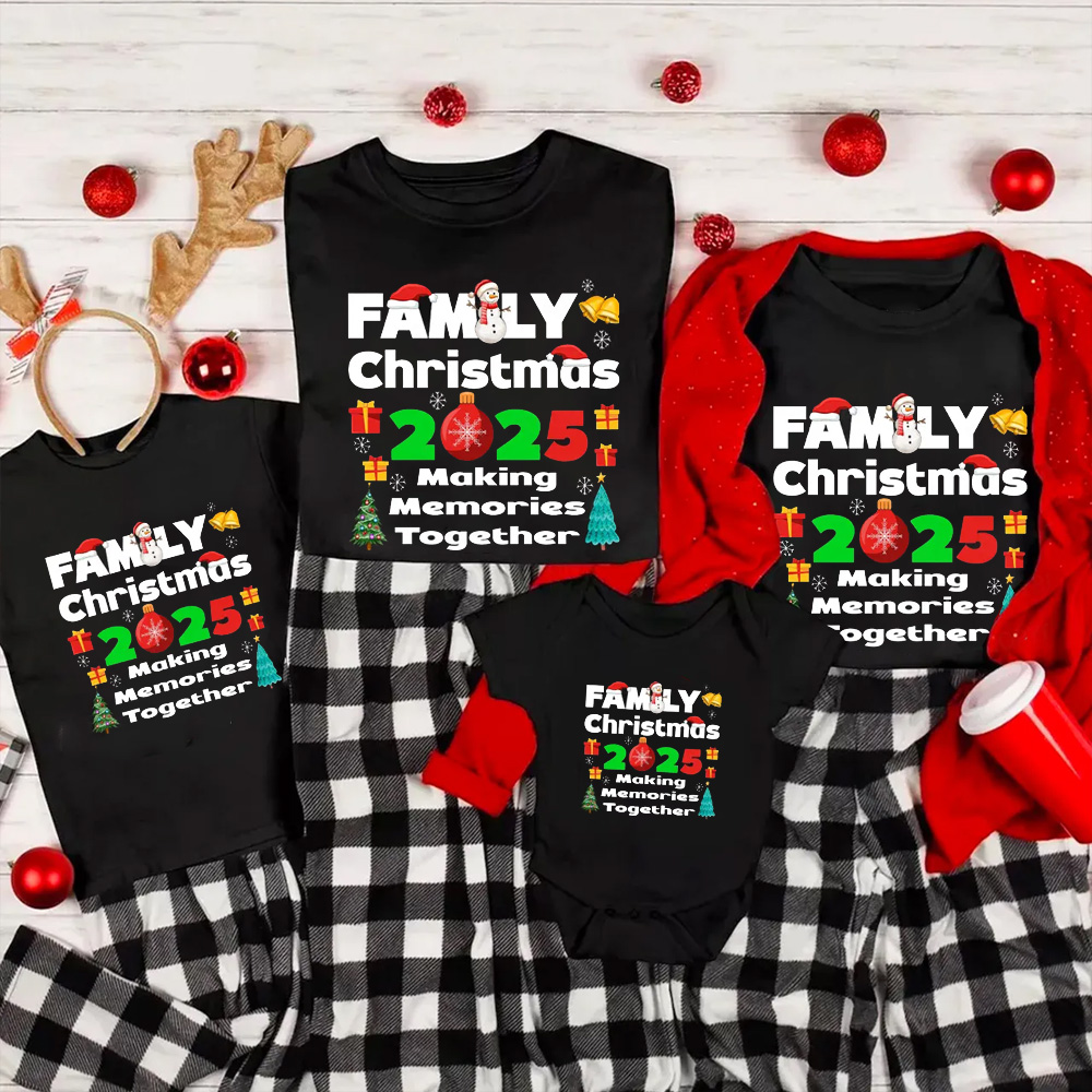 Christmas Group 2025 Family Matching T-Shirts