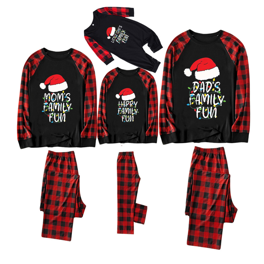 Personalized Forced Family Fun Christmas Matching Pajamas