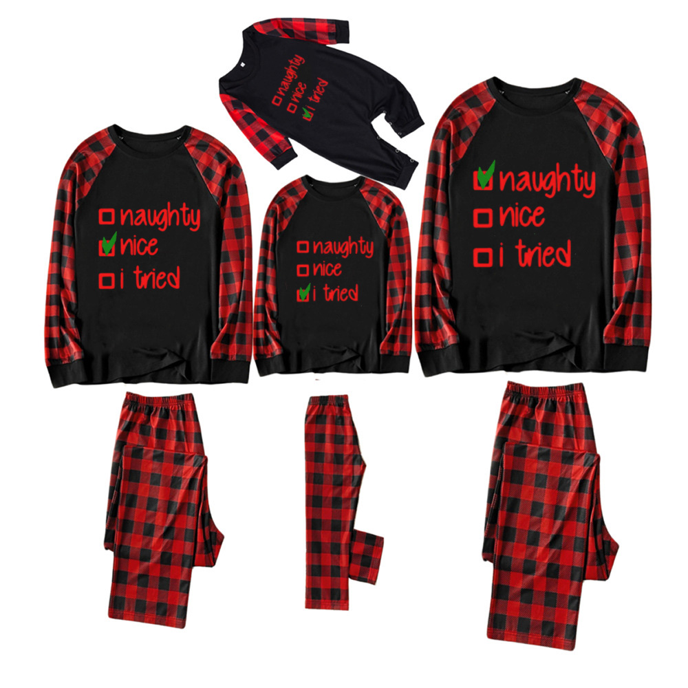 Personalized Naughty Or Nice Family Matching Pajamas