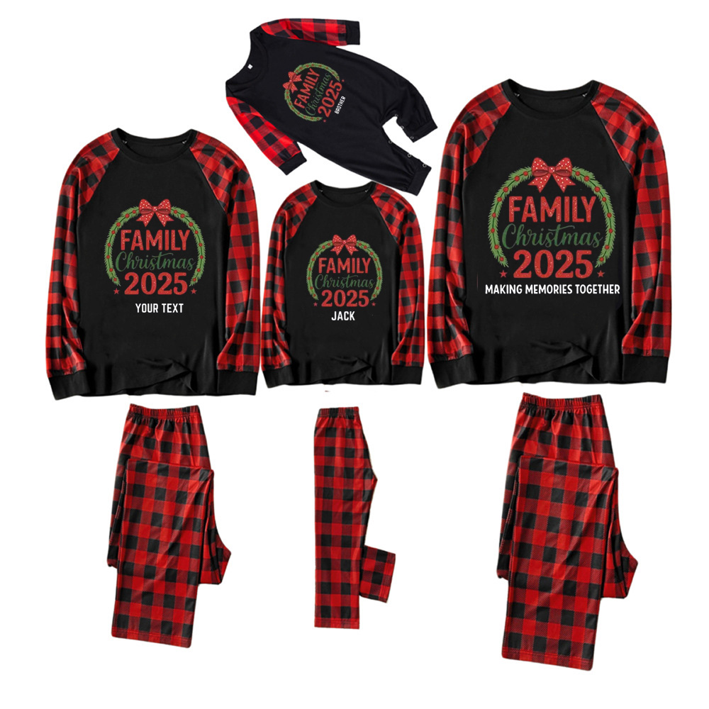 Personalized Making Memories Together 2025 Family Matching Pajamas