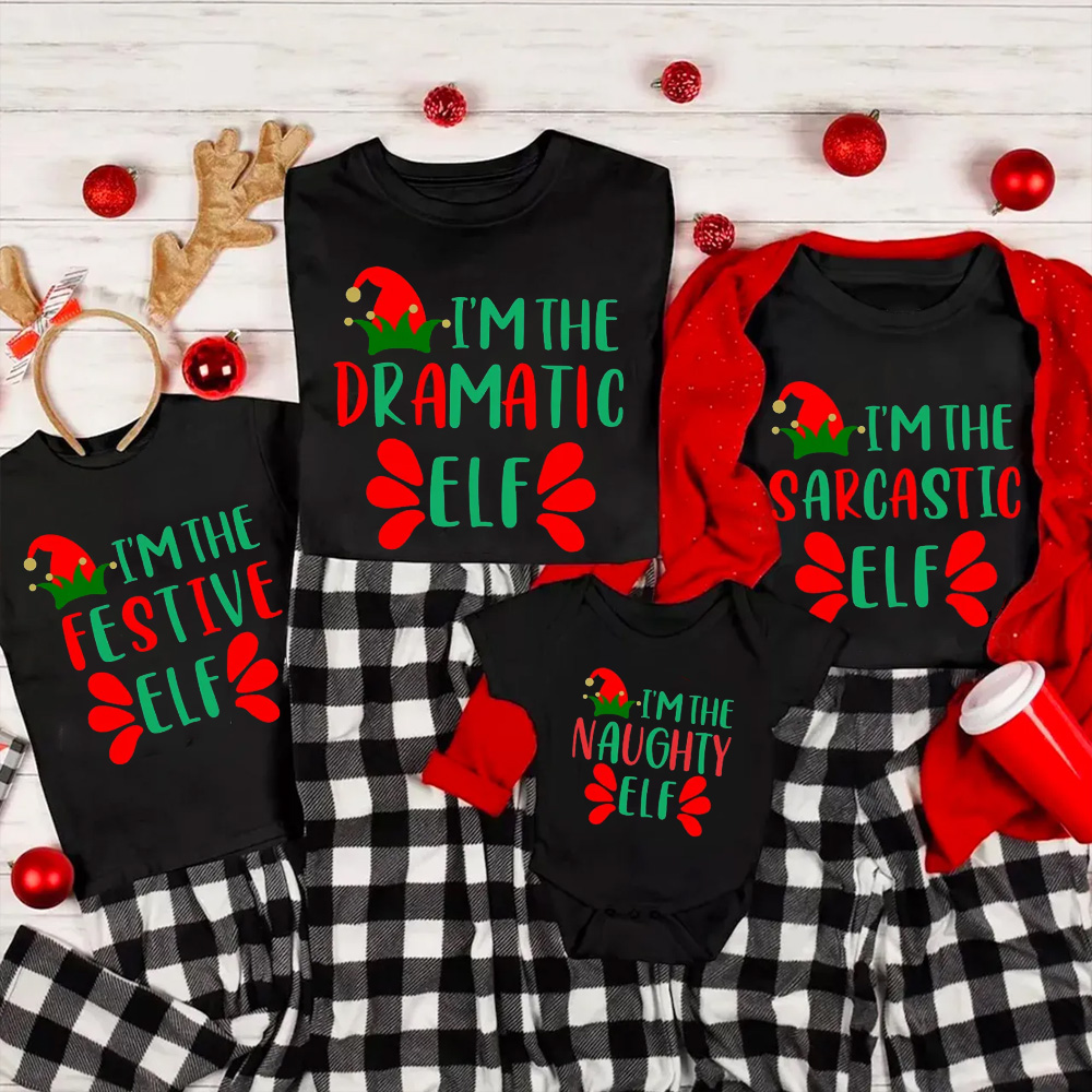 Juice Group ELF Christmas Family Matching Shirt