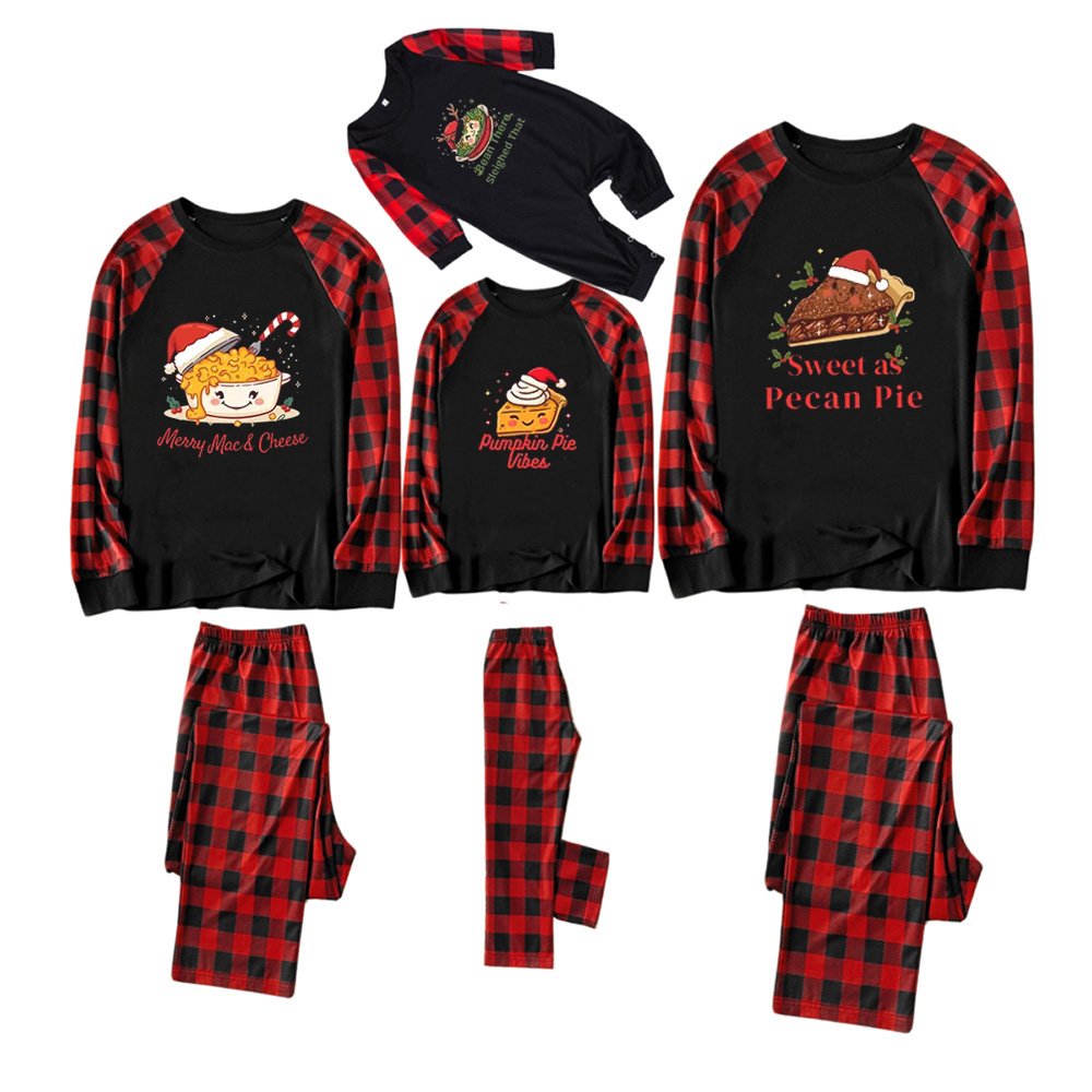 Personalized Christmas Dinner Crew Family Matching Pajamas