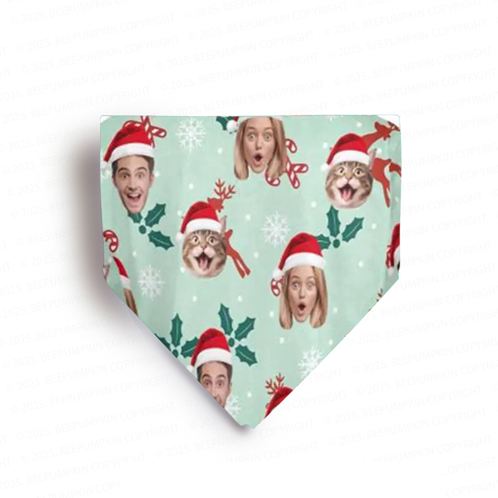 Personalized Photo Christmas Family Pajama Set