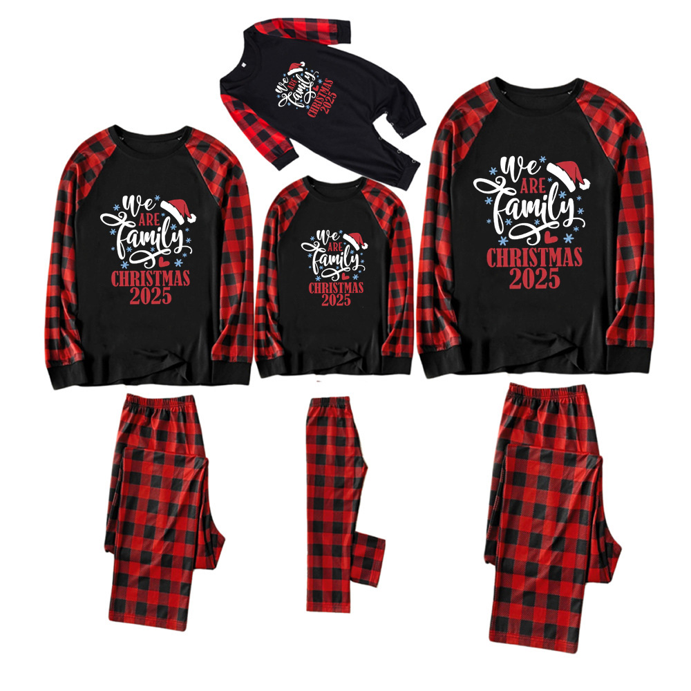 2025 We Are Family Christmas Reunion Matching Pajamas